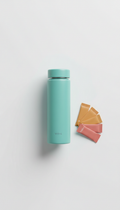 Smart hydration bottle in vital teal